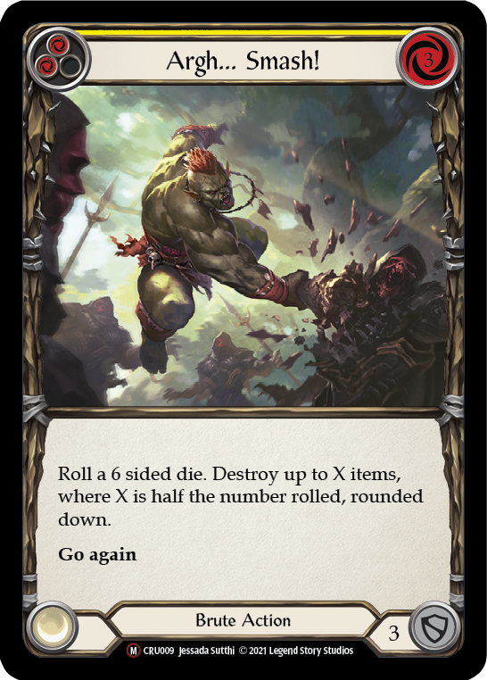 Argh... Smash! (Yellow) - Crucible of War (Normal)