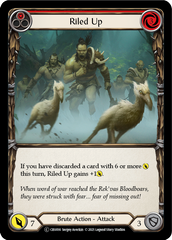 Riled Up (Red) - Flesh and Blood TCG - MoxLand