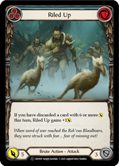 Riled Up (Blue) - Flesh and Blood TCG - MoxLand