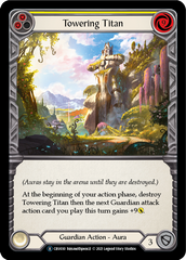 Towering Titan (Yellow) - Flesh and Blood TCG - MoxLand