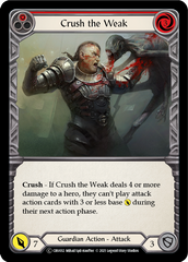 Crush the Weak (Red) - Flesh and Blood TCG - MoxLand