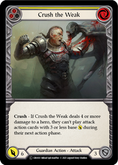 Crush the Weak (Yellow) - Flesh and Blood TCG - MoxLand