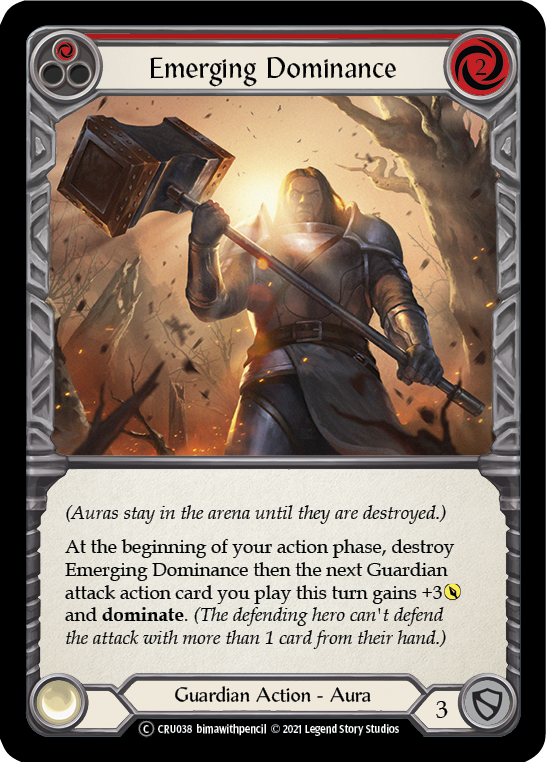 Emerging Dominance (Red) - Flesh and Blood TCG - MoxLand