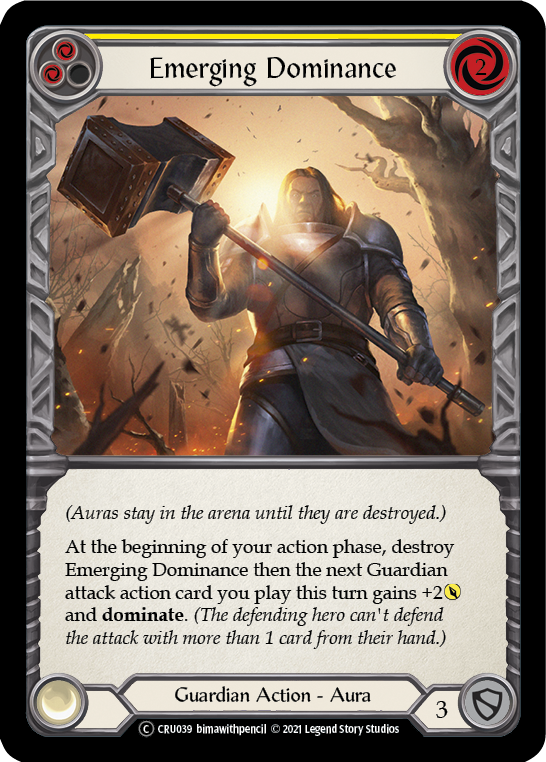 Emerging Dominance (Yellow) - Flesh and Blood TCG - MoxLand