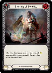 Blessing of Serenity (Red) - Crucible of War (Normal)