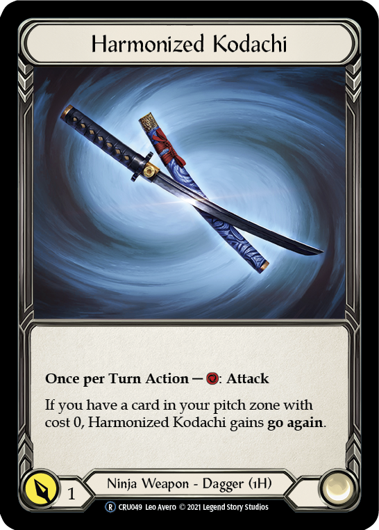 Harmonized Kodachi - Flesh and Blood TCG - MoxLand