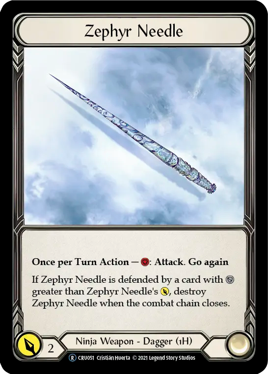 Zephyr Needle - Flesh and Blood TCG - MoxLand