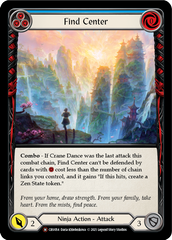 Find Center (Blue) - Flesh and Blood TCG - MoxLand