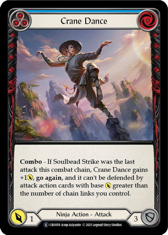 Crane Dance (Blue) - Flesh and Blood TCG - MoxLand