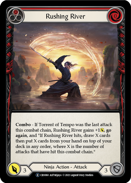 Rushing River (Red) - Flesh and Blood TCG - MoxLand