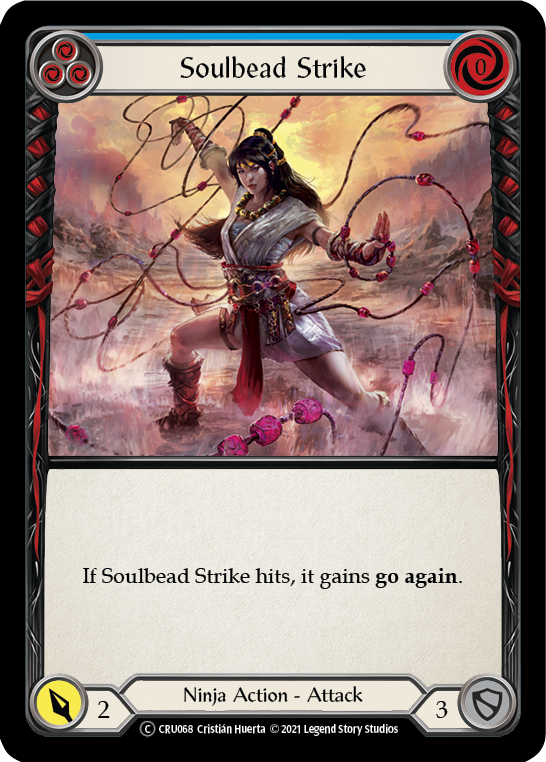 Soulbead Strike (Blue) - Flesh and Blood TCG - MoxLand