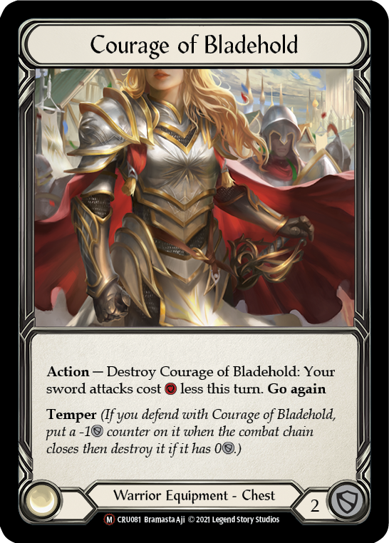 Courage of Bladehold - Flesh and Blood TCG - MoxLand