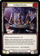 Unified Decree (Yellow) - Flesh and Blood TCG - MoxLand
