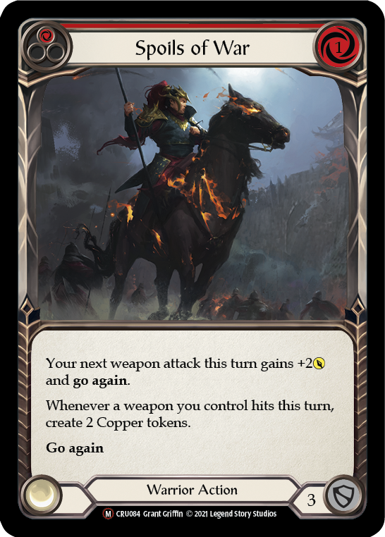 Spoils of War (Red) - Flesh and Blood TCG - MoxLand