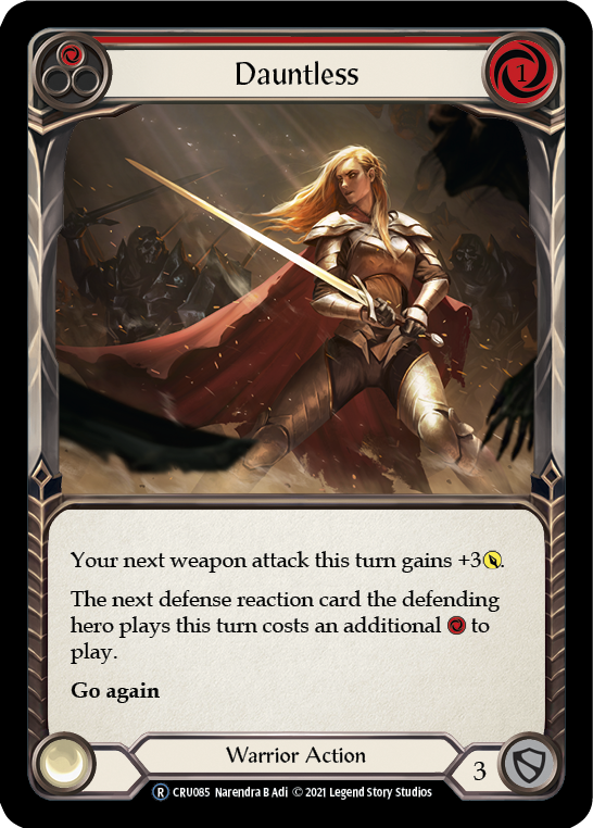 Dauntless (Red) - Flesh and Blood TCG - MoxLand