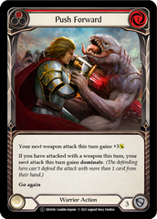 Push Forward (Red) - Flesh and Blood TCG - MoxLand