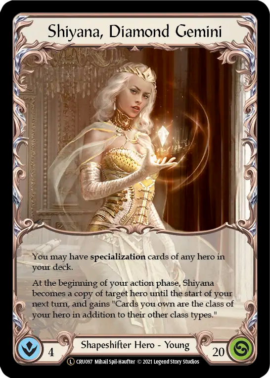 Shiyana, Diamond Gemini - Flesh and Blood TCG - MoxLand