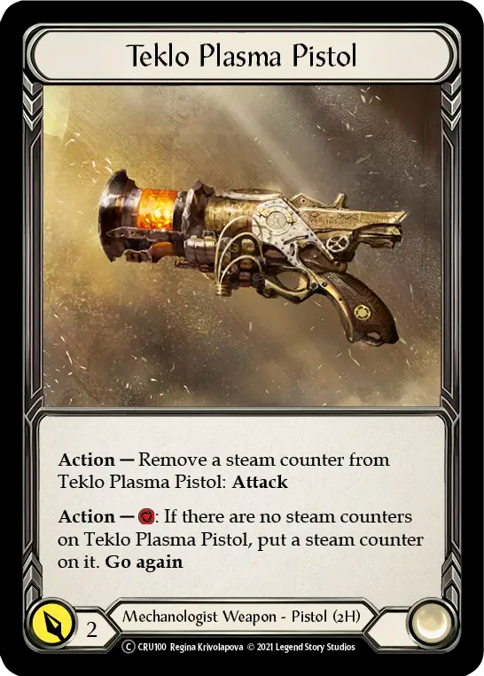 Teklo Plasma Pistol - Flesh and Blood TCG - MoxLand