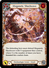 Meganetic Shockwave (Blue) - Flesh and Blood TCG - MoxLand