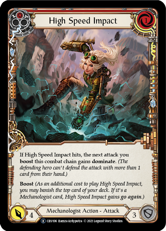 High Speed Impact (Red) - Flesh and Blood TCG - MoxLand
