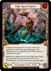 High Speed Impact (Blue) - Flesh and Blood TCG - MoxLand