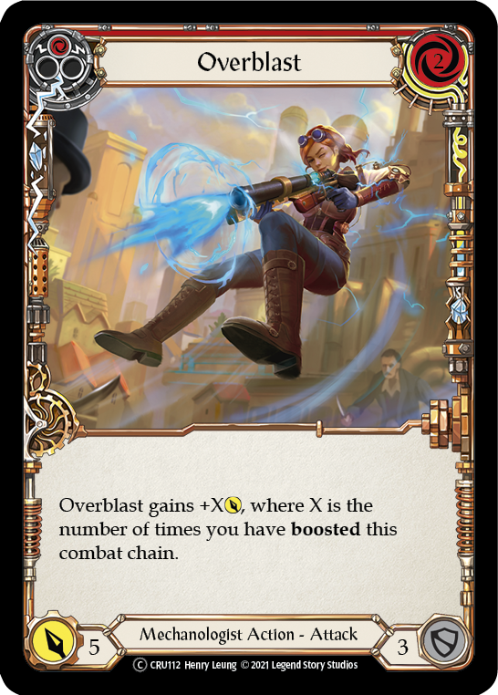 Overblast (Red) - Flesh and Blood TCG - MoxLand