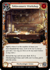 Teklovossen's Workshop (Red) - Flesh and Blood TCG - MoxLand