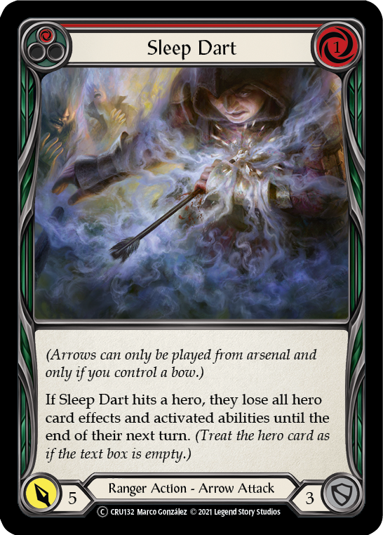 Sleep Dart (Red) - Flesh and Blood TCG - MoxLand