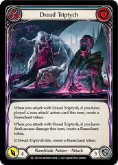 Dread Triptych (Blue) - Flesh and Blood TCG - MoxLand