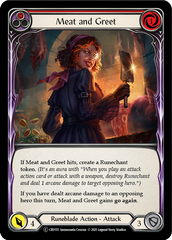 Meat and Greet (Red) - Flesh and Blood TCG - MoxLand