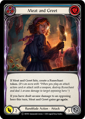 Meat and Greet (Blue) - Flesh and Blood TCG - MoxLand