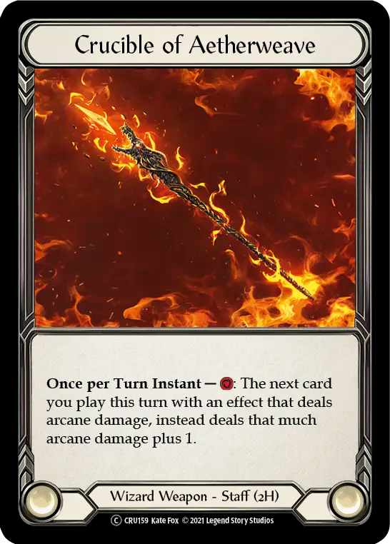 Crucible of Aetherweave - Flesh and Blood TCG - MoxLand