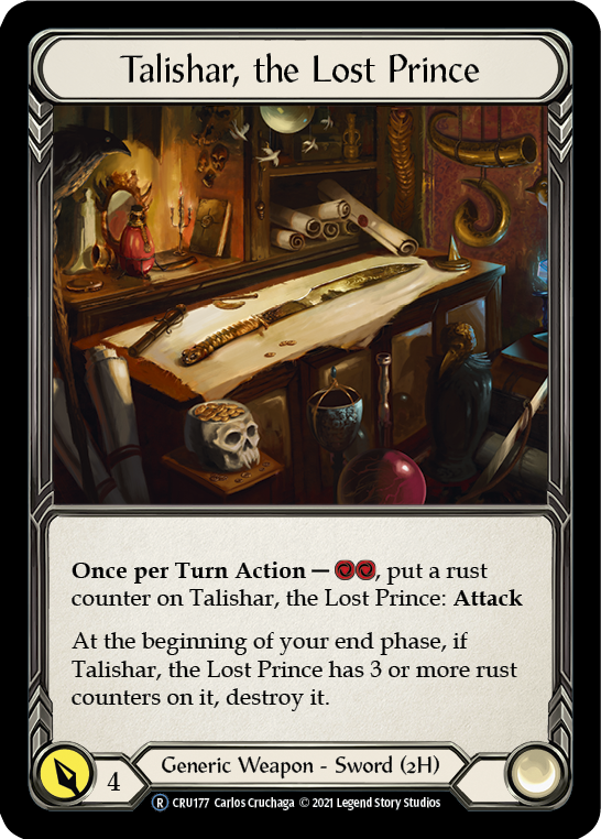 Talishar, the Lost Prince - Flesh and Blood TCG - MoxLand