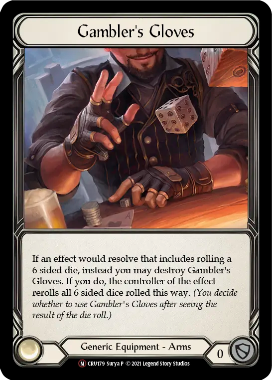 Gambler's Gloves - Flesh and Blood TCG - MoxLand