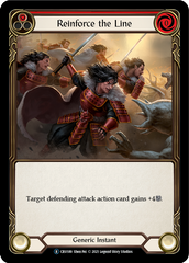 Reinforce the Line (Red) - Flesh and Blood TCG - MoxLand