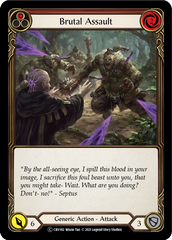 Brutal Assault (Red) - Flesh and Blood TCG - MoxLand