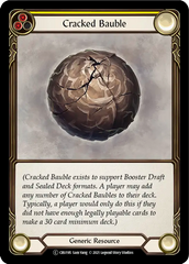 Cracked Bauble (Yellow) - Flesh and Blood TCG - MoxLand