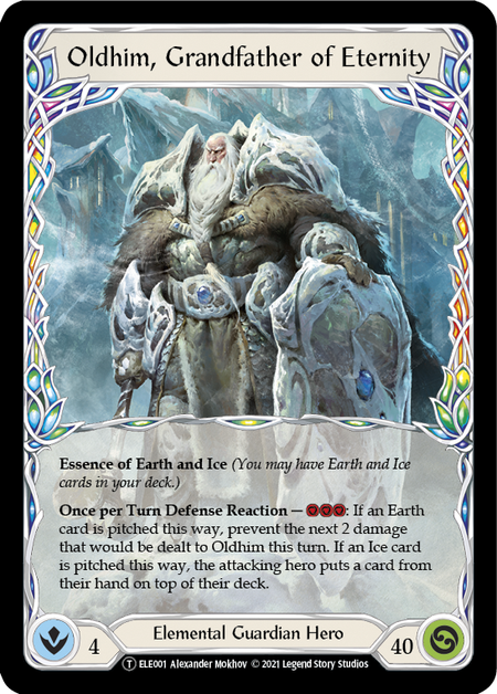 Oldhim, Grandfather of Eternity - Flesh and Blood TCG - MoxLand