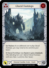 Glacial Footsteps (Blue) - Flesh and Blood TCG - MoxLand