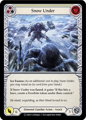 Snow Under (Yellow) - Flesh and Blood TCG - MoxLand