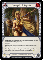 Strength of Sequoia (Yellow) - Flesh and Blood TCG - MoxLand