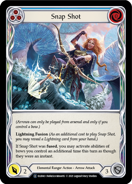 Snap Shot (Blue) - Flesh and Blood TCG - MoxLand