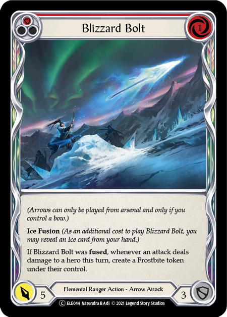 Blizzard Bolt (Red) - Flesh and Blood TCG - MoxLand