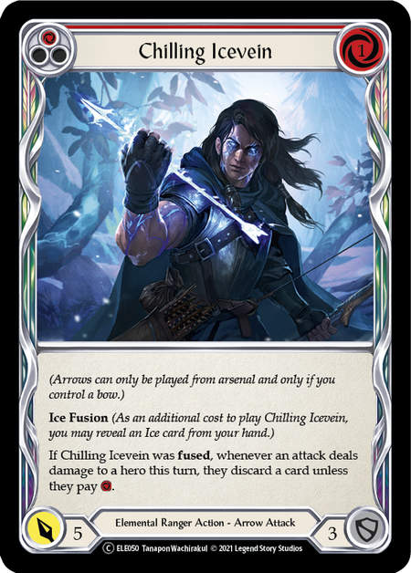 Chilling Icevein (Red) - Flesh and Blood TCG - MoxLand