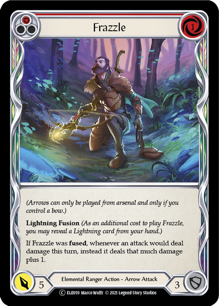 Frazzle (Red) - Flesh and Blood TCG - MoxLand