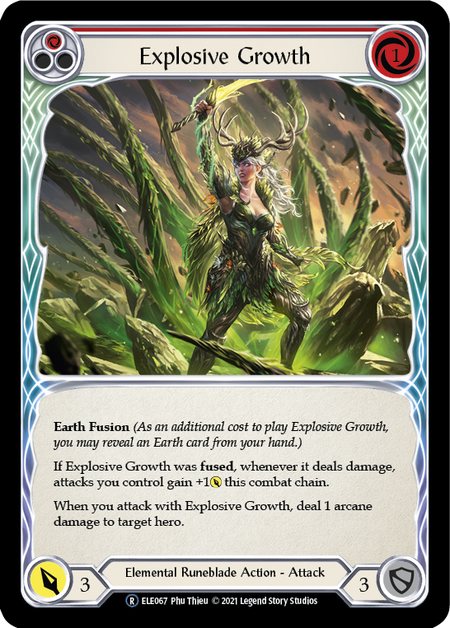 Explosive Growth (Red) - Flesh and Blood TCG - MoxLand