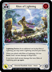 Rites of Lightning (Red) - Flesh and Blood TCG - MoxLand