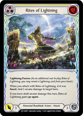Rites of Lightning (Yellow) - Flesh and Blood TCG - MoxLand