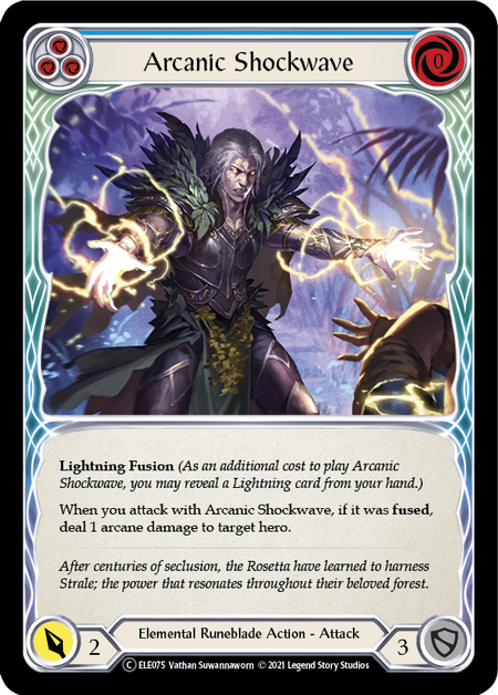 Arcanic Shockwave (Blue) - Flesh and Blood TCG - MoxLand