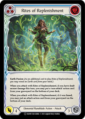 Rites of Replenishment (Blue) - Flesh and Blood TCG - MoxLand